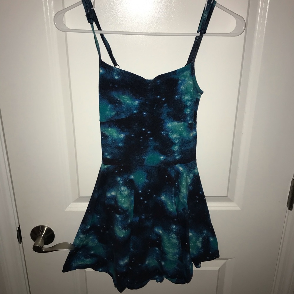 Galaxy skater dress